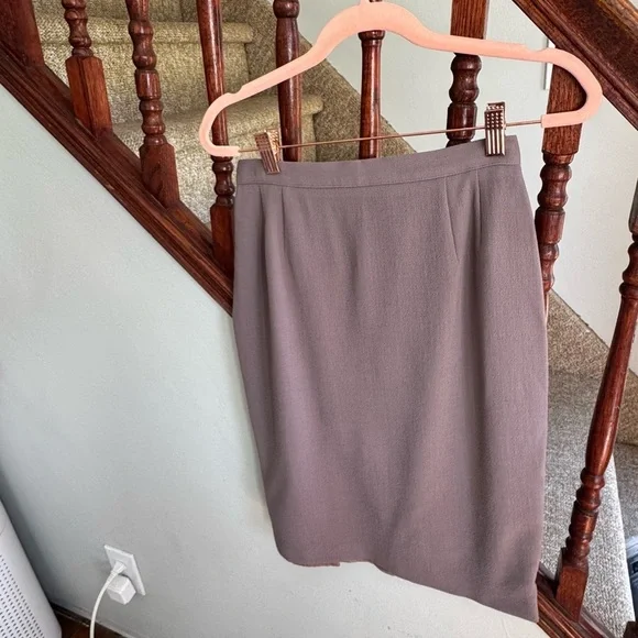 4 Wool Pencil Skirt NWT - Joseph Abboud - Picture 2 of 10